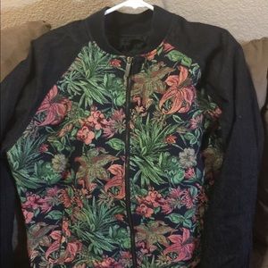 Zara floral jacket